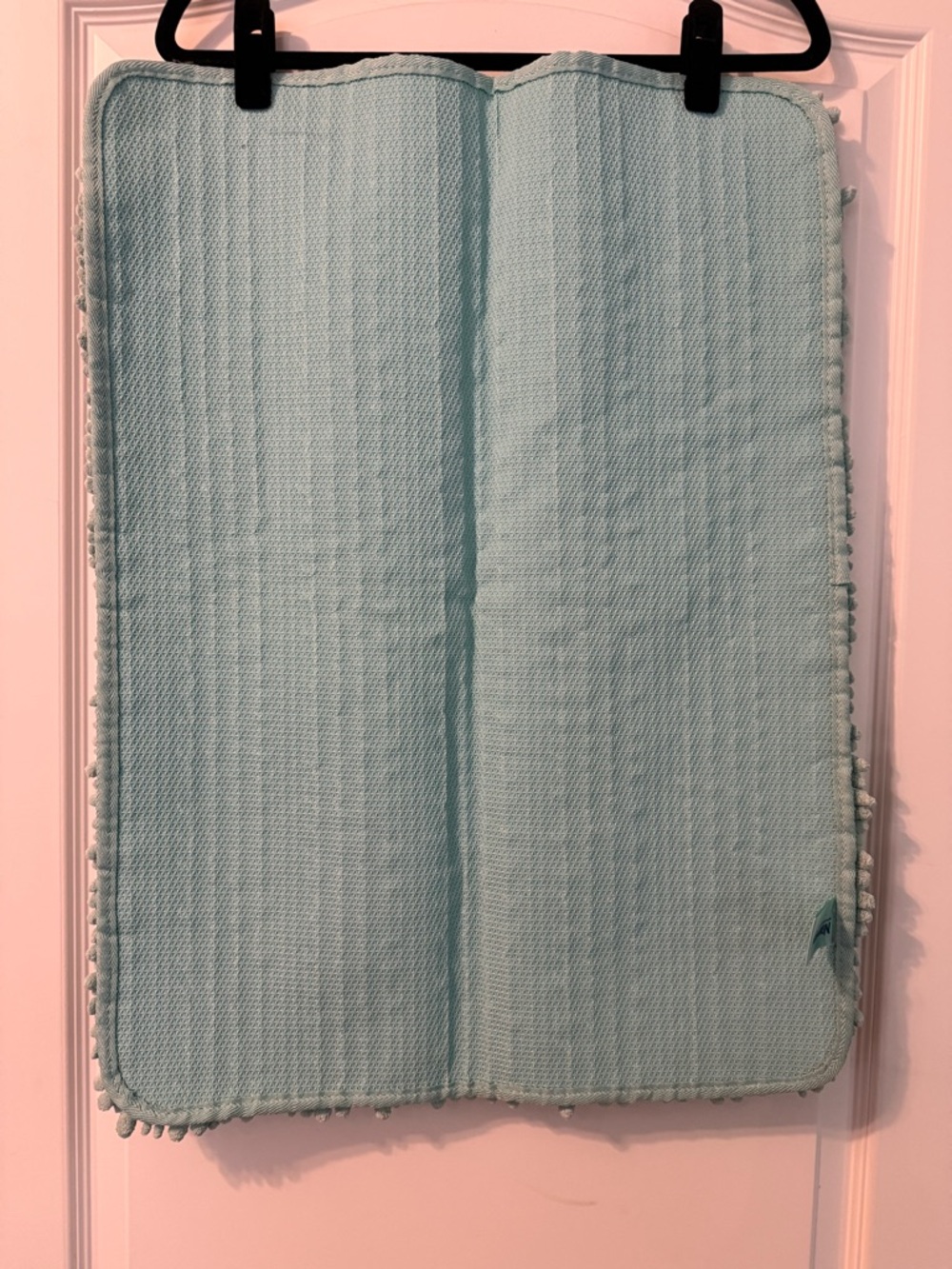 Norwex Aqua Mint Chenille Floor Bath Mat - Picture 4 of 4